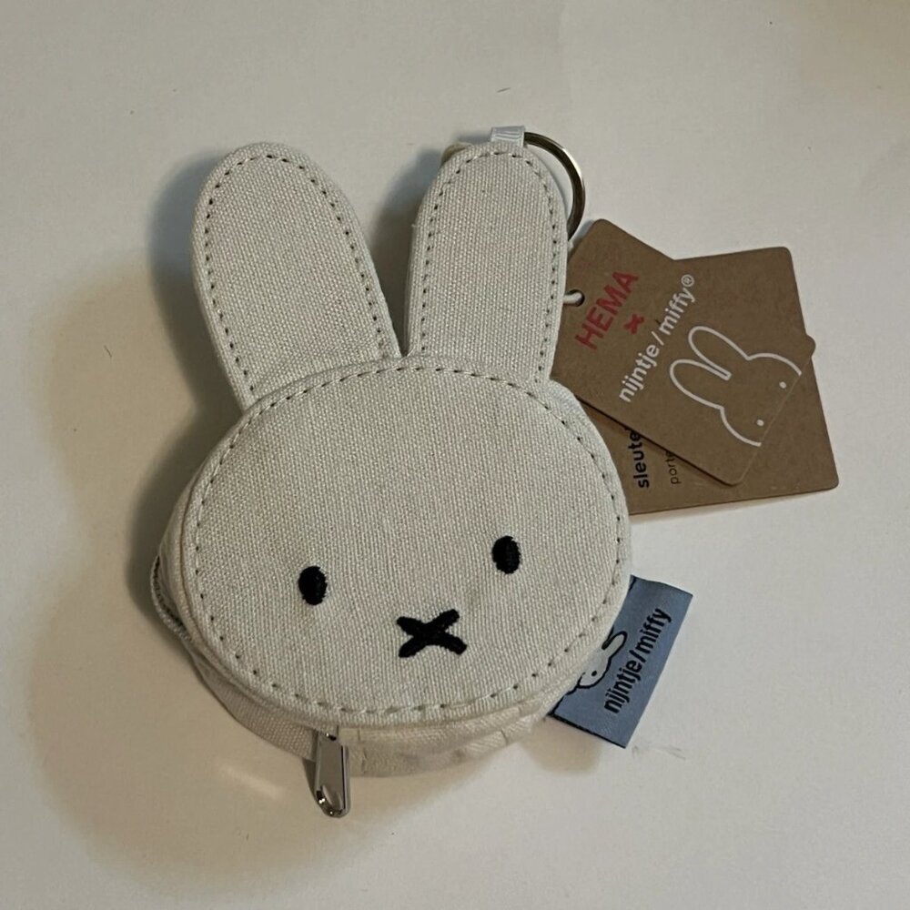 NEW Nijntje Miffy Coin Purse - Off White